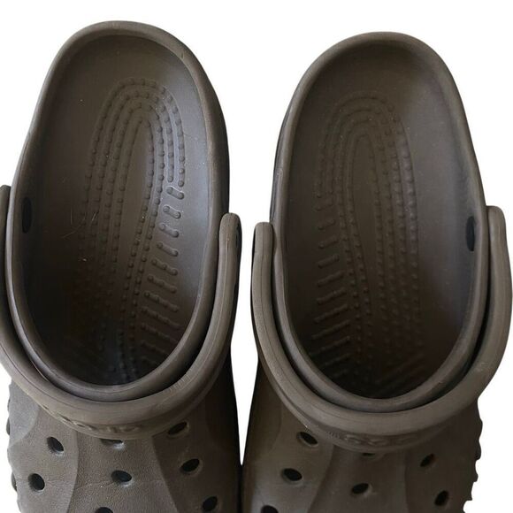 Crocs brown women 10 men 8 - Picture 2 of 5